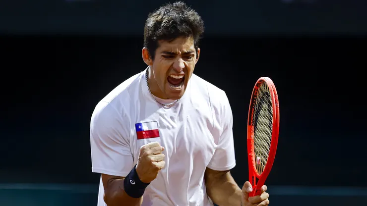 Garín celebró en el Carrasco Lawn Tennis Club.