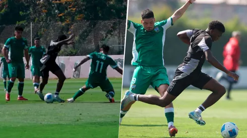 Maikel Peña destacó en amistoso del Colo