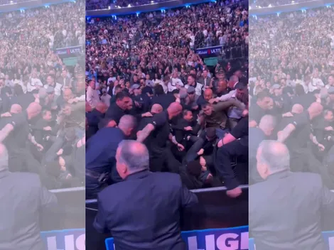 Caos en UFC 322: Feroz pelea en las gradas detiene el evento