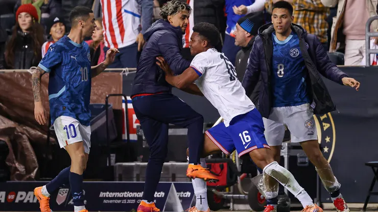 Estados Unidos y Paraguay chocaron en Chester.