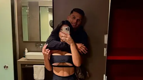 El jugador presentó a su pareja a través de sus redes sociales.