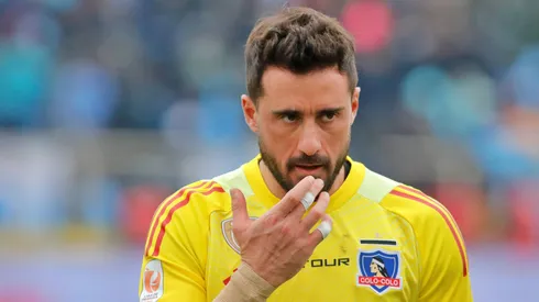 De Paul apenas pudo ser titular en Colo Colo cuando Brayan Cortés se fue del club.