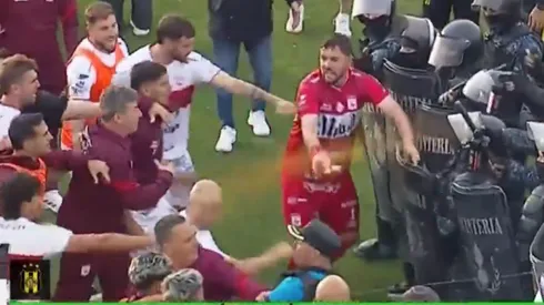 Polémica desató el partido entre Madryn y Morón en Argentina.