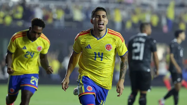 Gustavo Puerta debutó con un golazo en el equipo mayor.