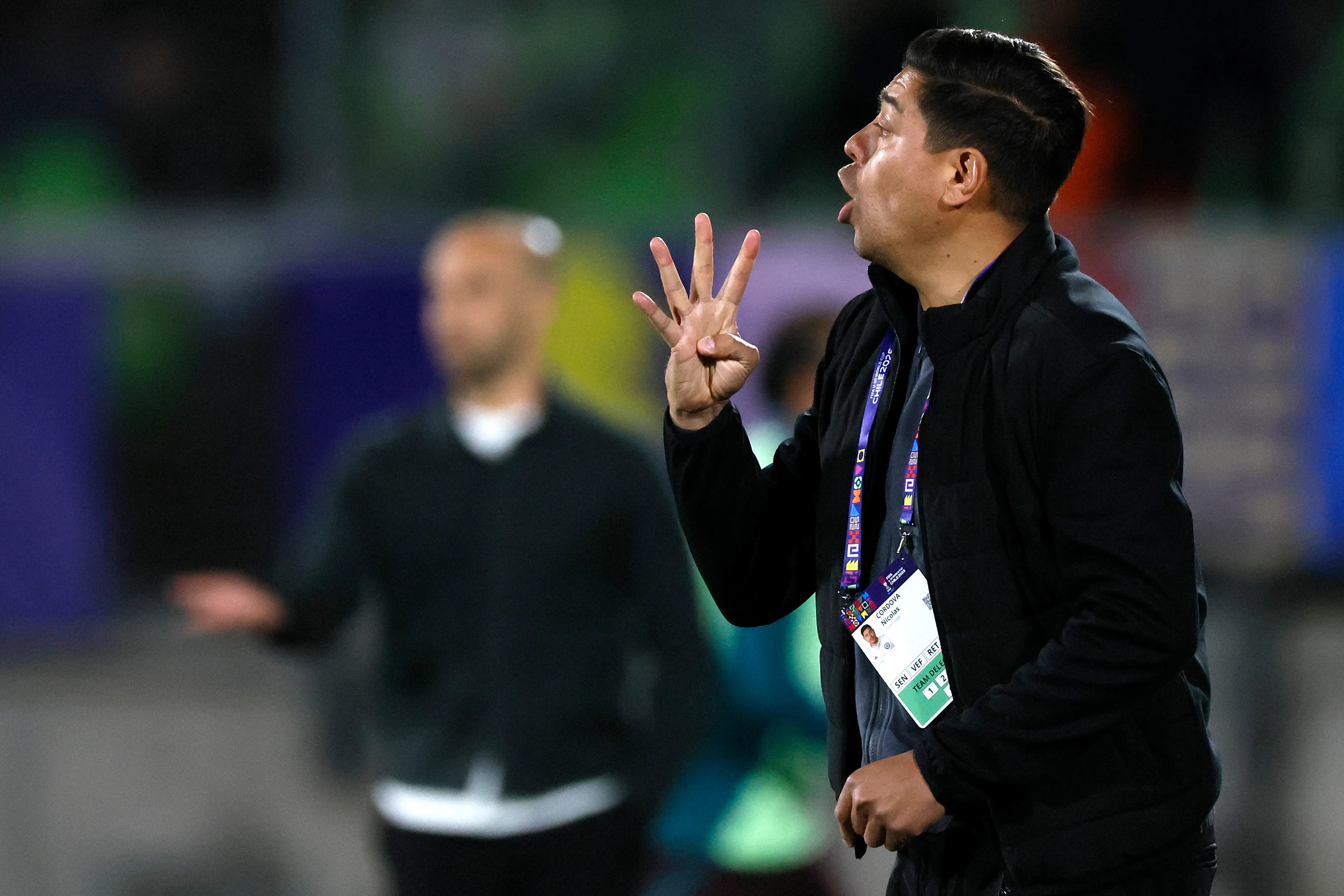 Nicolás Córdova en el Mundial Sub 20 ante México. (Andrés Piña/Photosport).