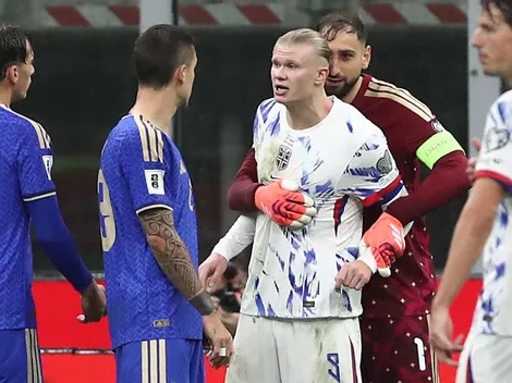 Haaland sufrió como Cavani con Jarita: "Me tocaba el cu..."