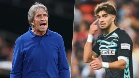 Manuel Pellegrini quedó en vilo por un infortunio del marroquí.