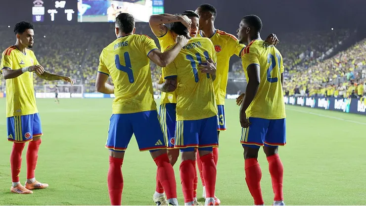 Amistoso internacional entre Colombia y Australia.