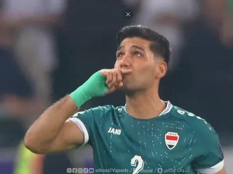 ¡Increíble definición! Irak va al repechaje con gol a los 107