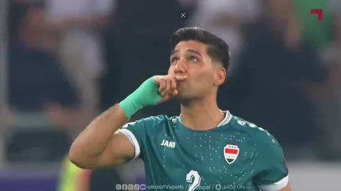 El gol de Irak sobre el final.