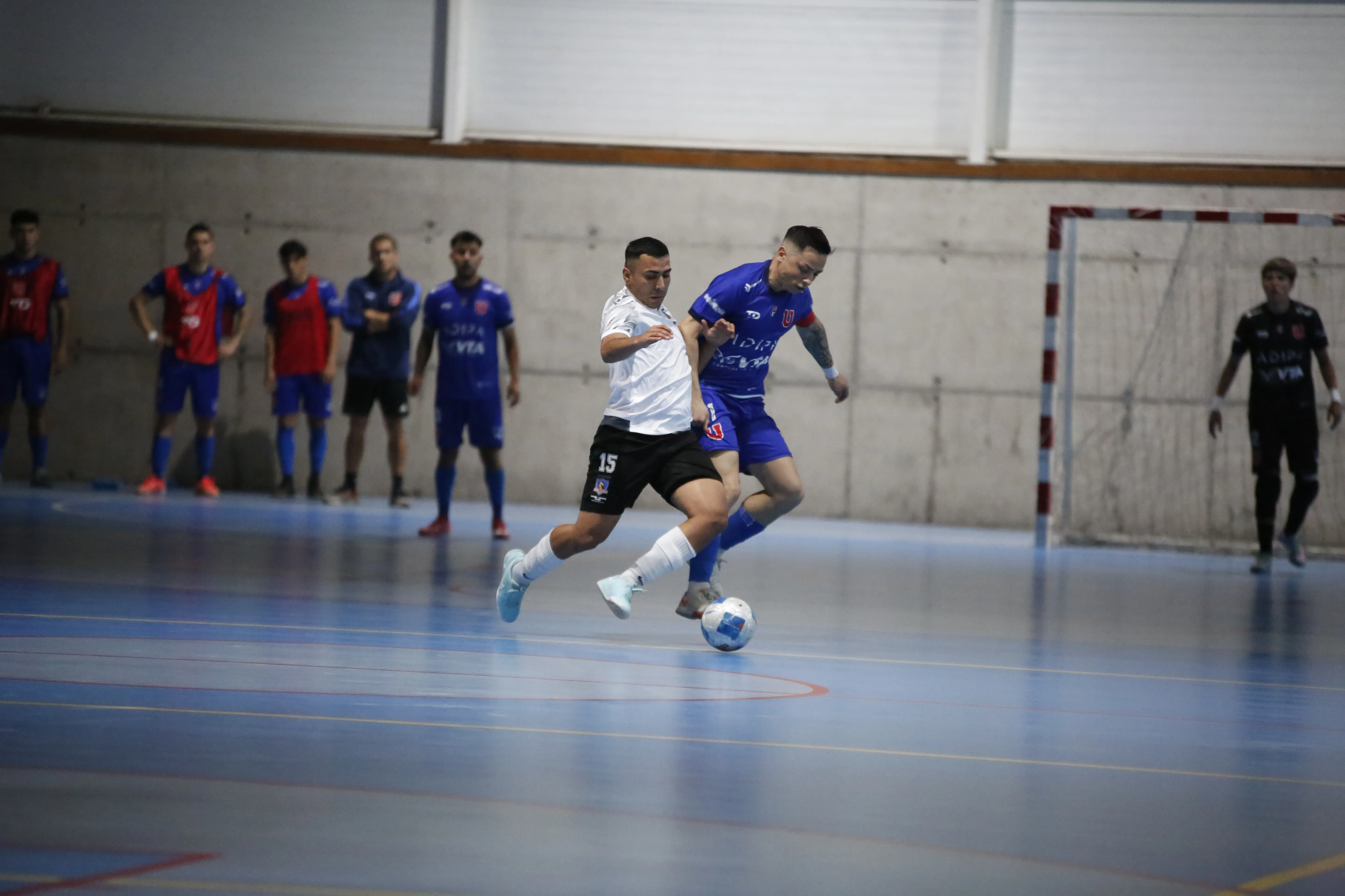 Colo Colo vencía por 2-1 a U de Chile cuando el duelo fue suspendido en la Liguilla Final del Futsal.