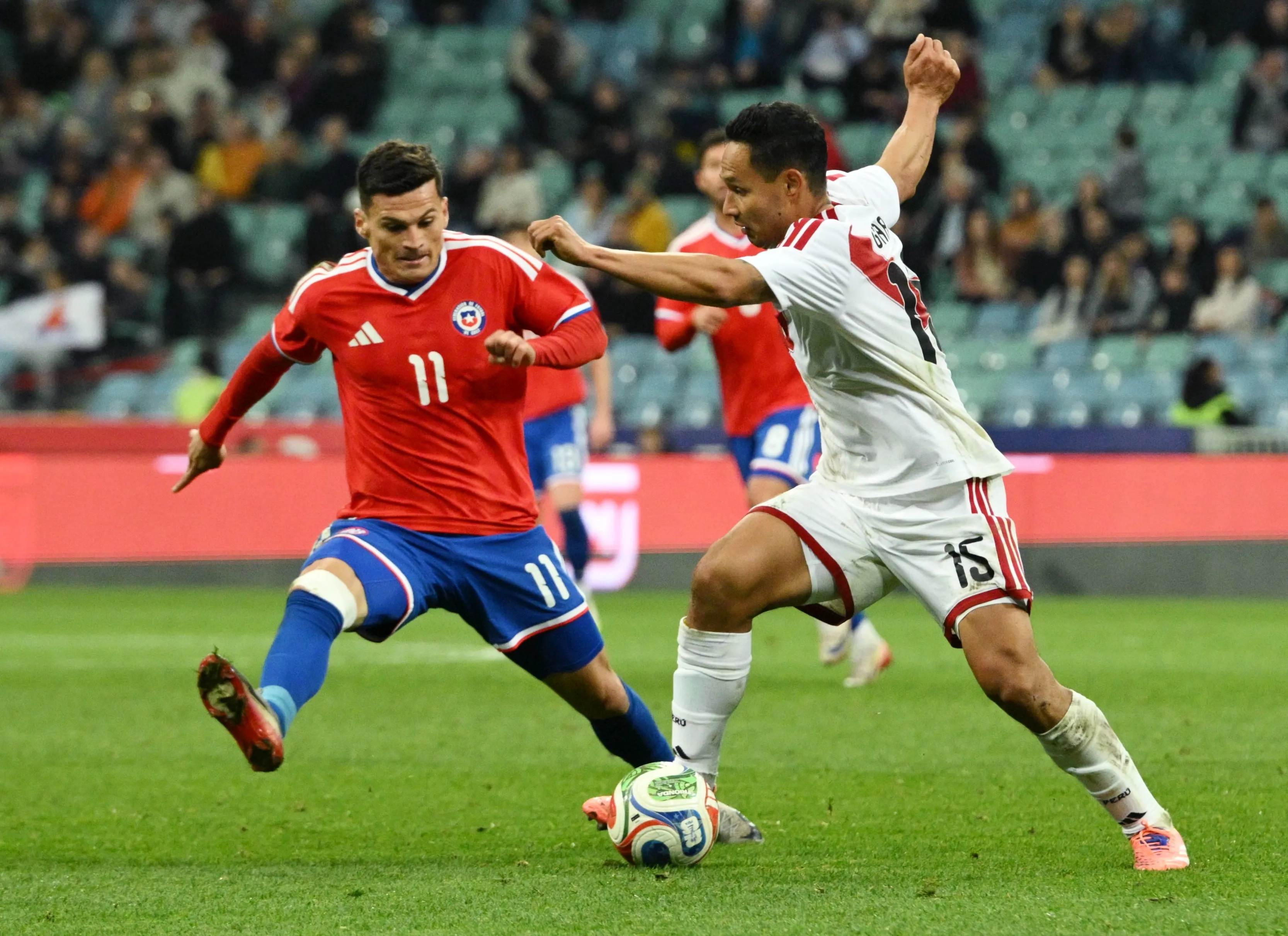 Lucas Cepeda y Vicente Pizarro estuvieron con la Roja | Photosport
