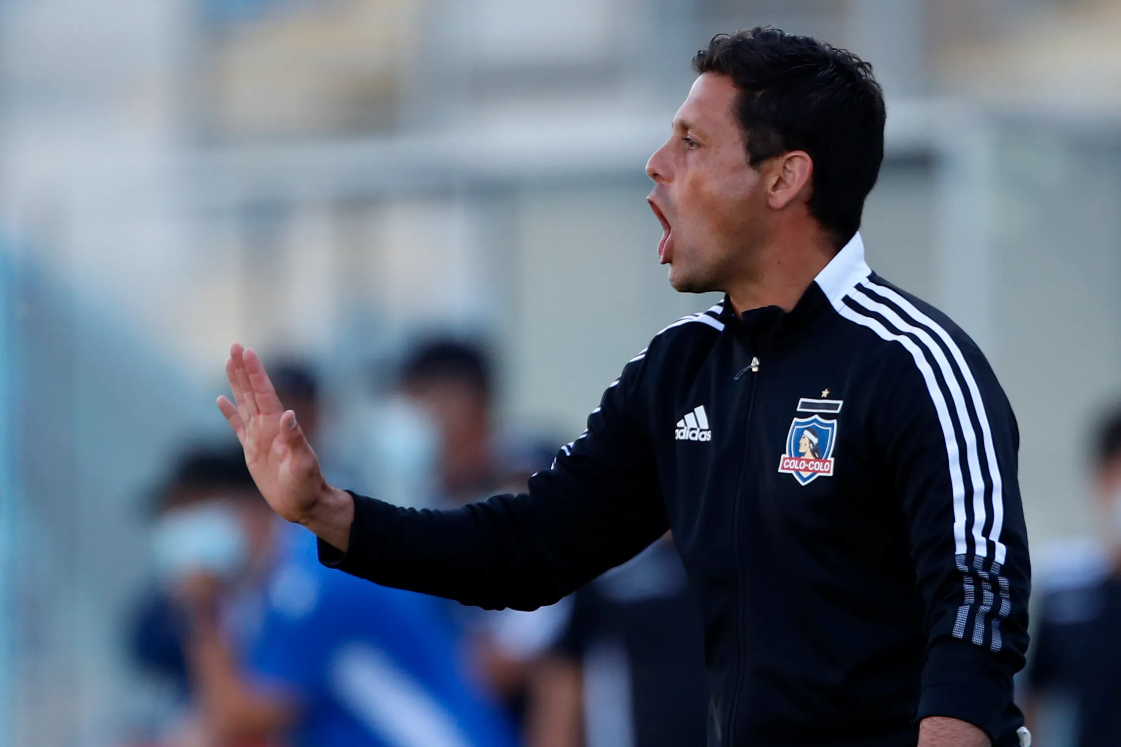 Eduardo Rubio dirigió en las divisiones inferiores de Colo Colo entre 2017 y 2025. | Foto: Photosport.