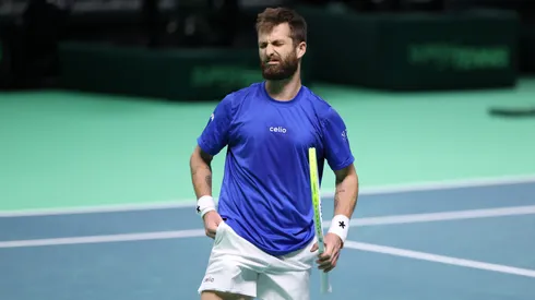 Corentin Moutet hizo una jugada ridícula.