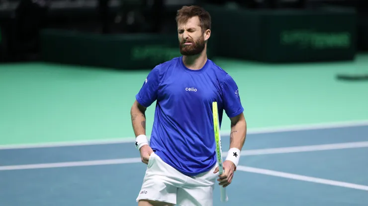 Corentin Moutet hizo una jugada ridícula.