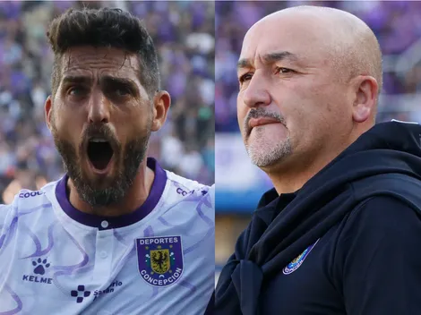 El exigente mensaje de Larrivey cala hondo en el DT del Conce: "Me voy a dormir..."