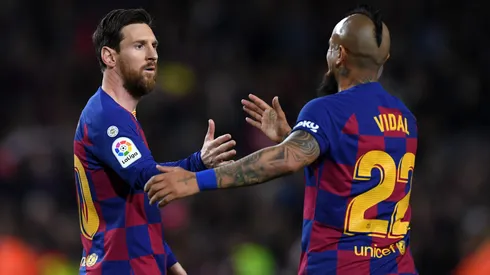 Vidal escogió a su Lionel Messi como el mejor 10 de todos los tiempos.