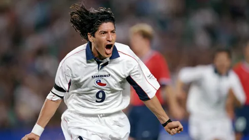 Iván Zamorano anotó 34 goles en la selección chilena.