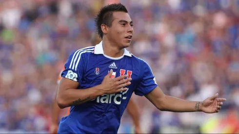 Eduardo Vargas jugó entre 2010 y 2011 en U. de Chile.