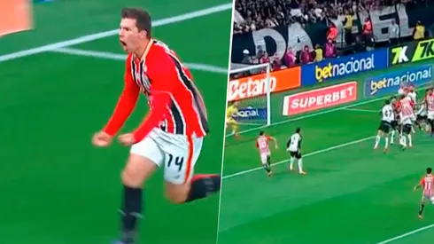 Tapia sigue en racha y ahora le marcó al Corinthians