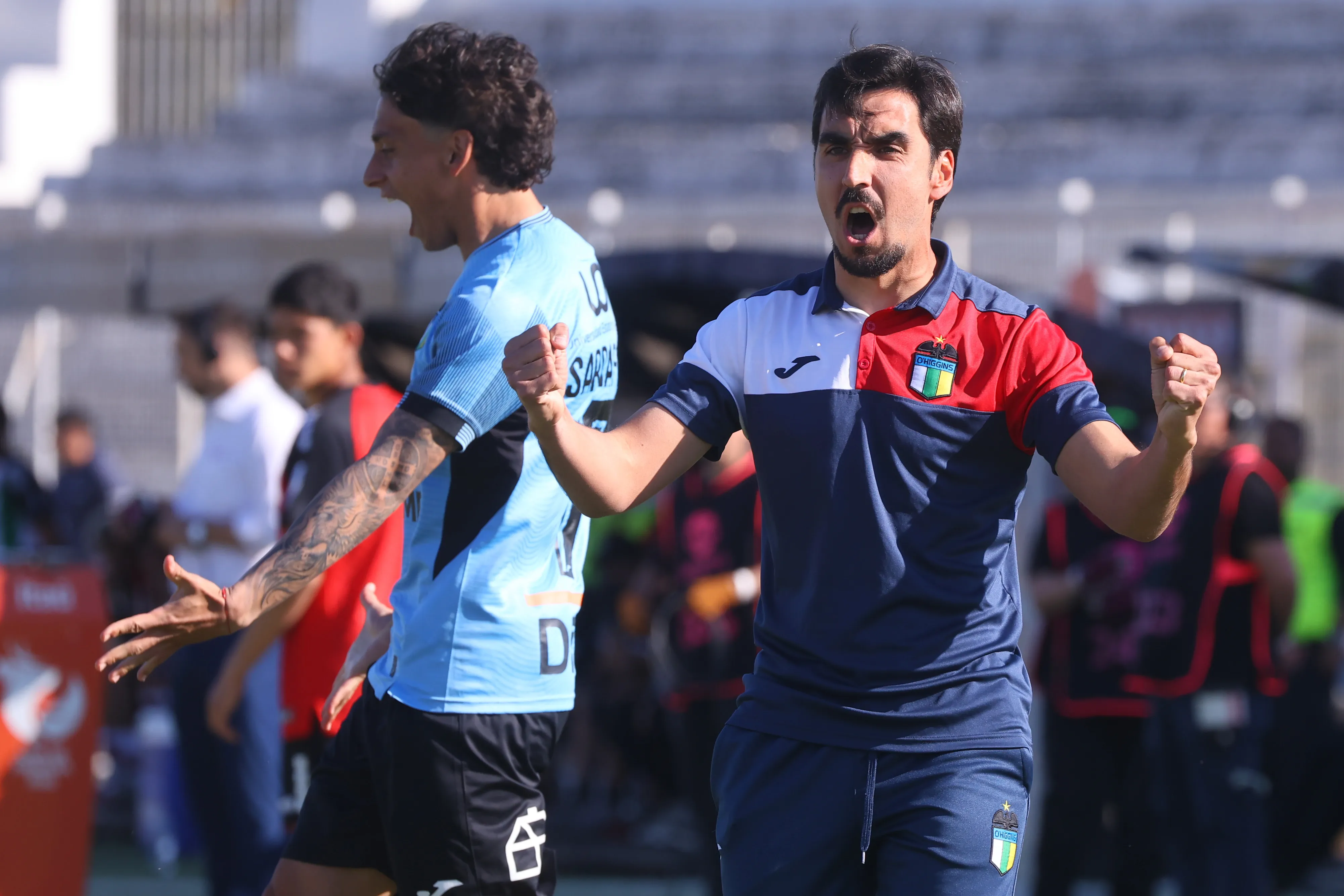 O’Higgins quiere darle caza a la UC por el Chile 2 a la Copa Libertadores. Foto: Jonnathan Oyarzun/Photosport