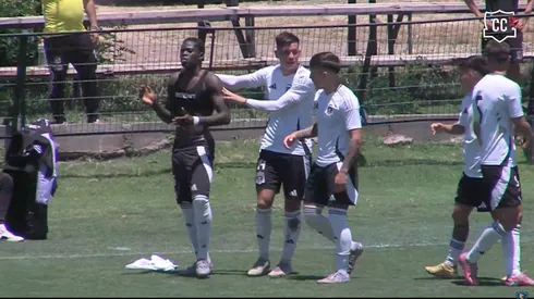 El delantero volvió con golazo en la juvenil de Colo Colo