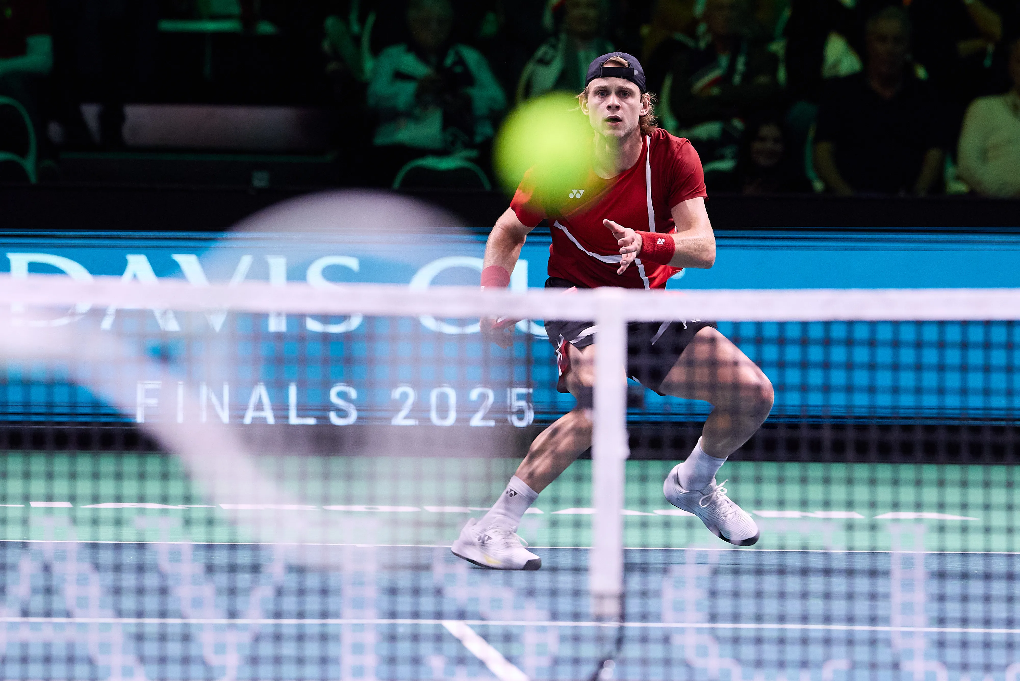 Zizou Bergs perdió ante Flavio Cobolli. (Photo by Emmanuele Ciancaglini/Getty Images for ITF)