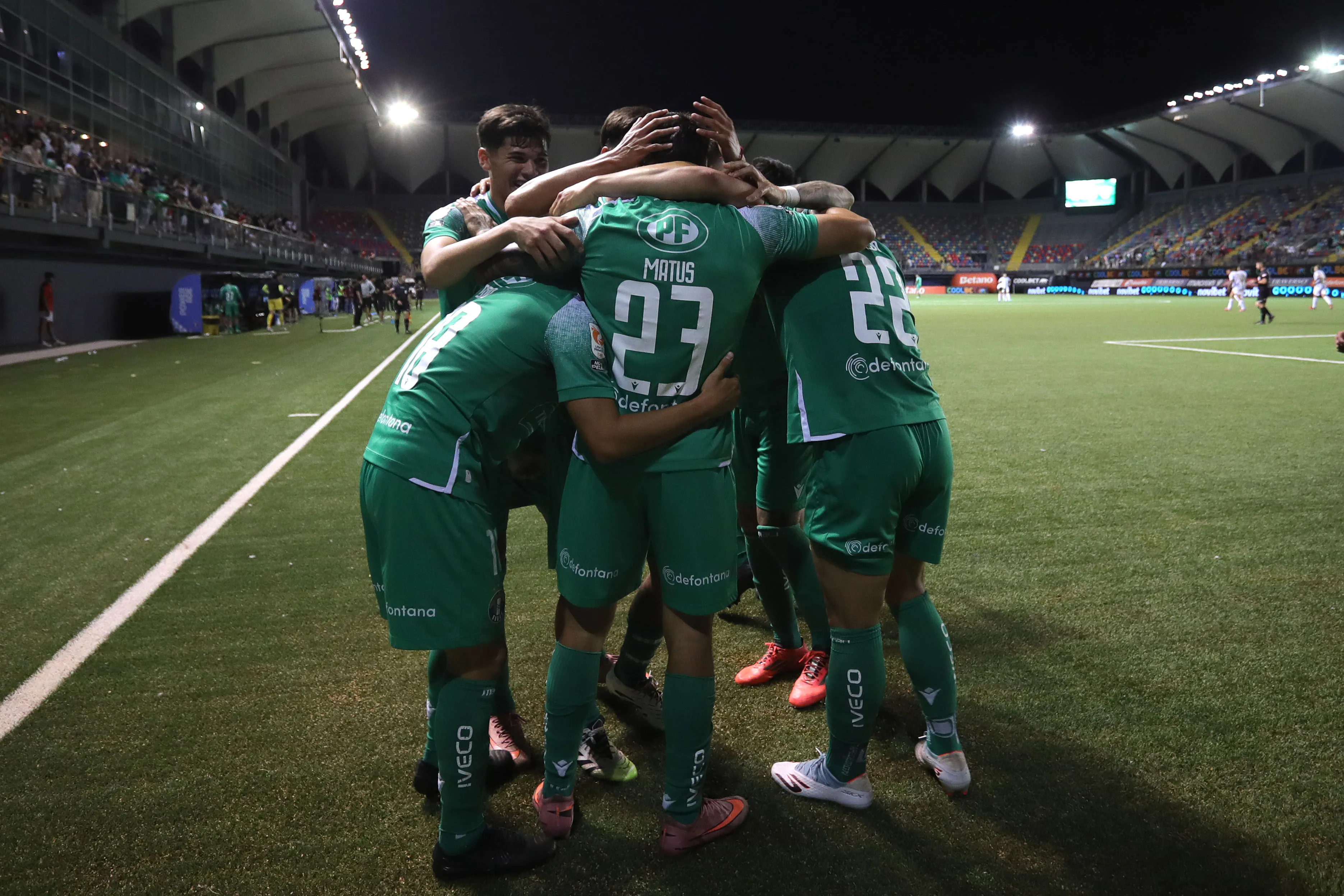 Audax celebró en La Florida. Imagen: Photosport