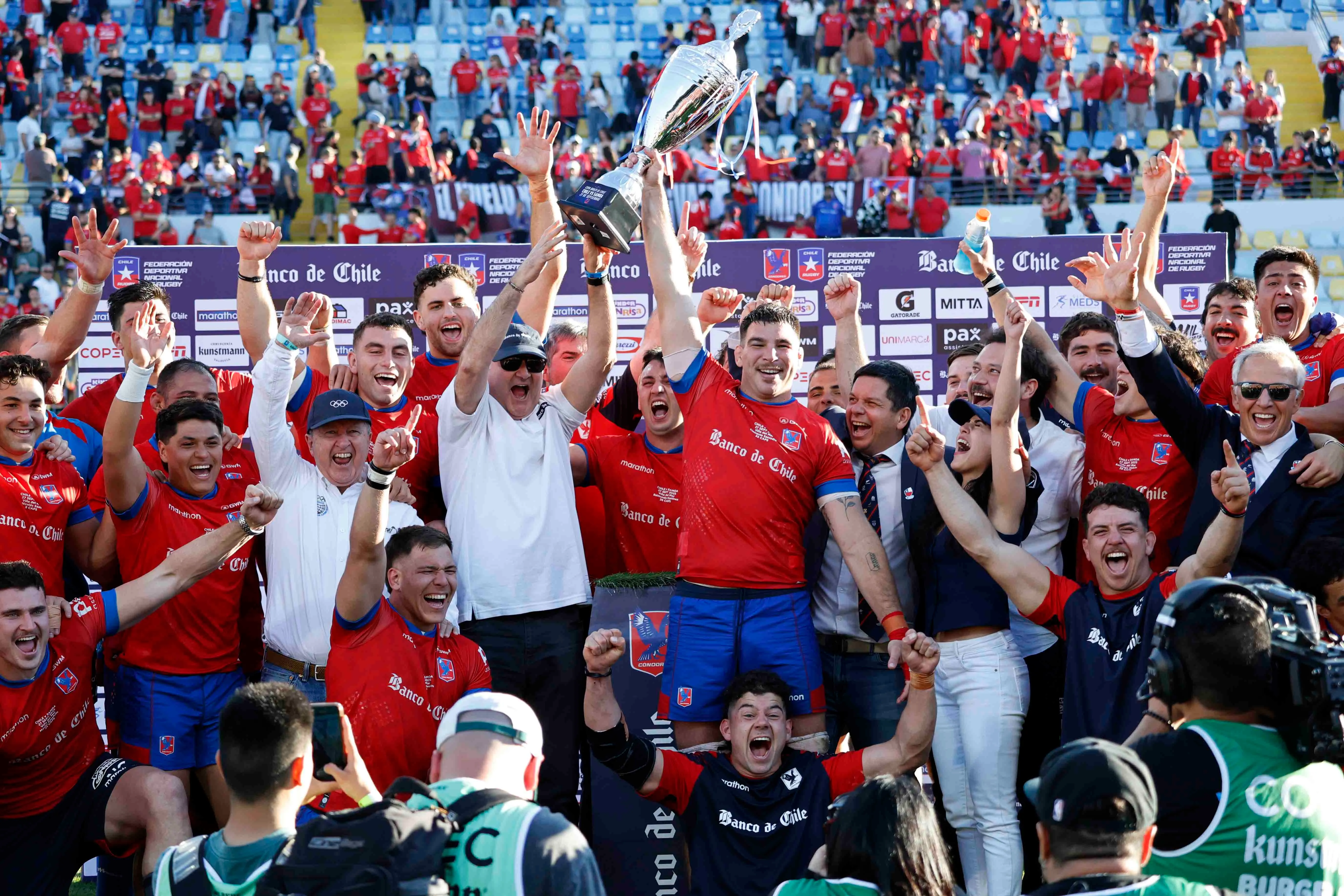 Los Cóndores tienen su primer gran desafío de cara al 2027 este sábado 22 de noviembre en el test match ante Italia. (Foto: Raul Zamora/Photosport)