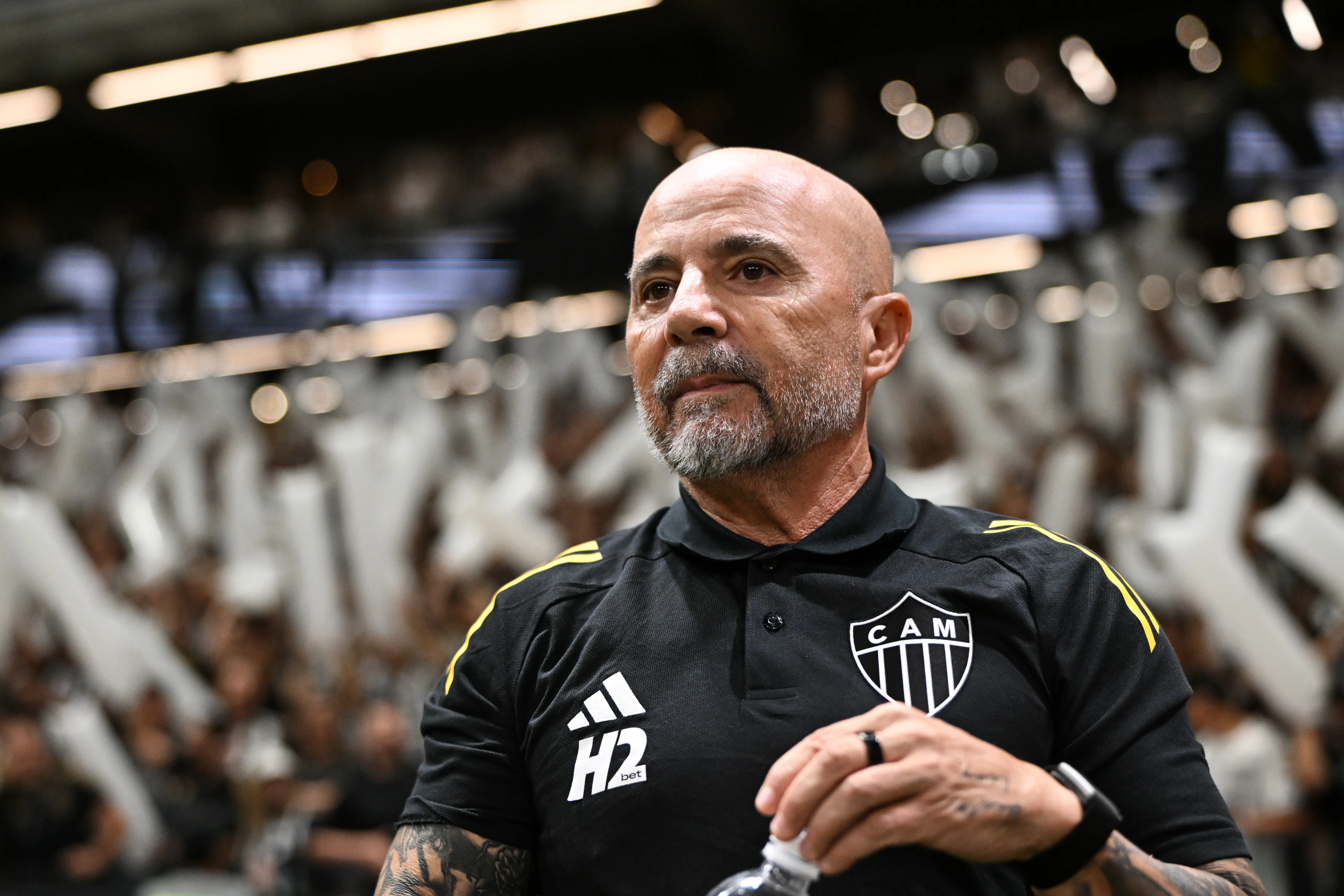 Jorge Sampaoli sufrió todo el partido | Getty Images