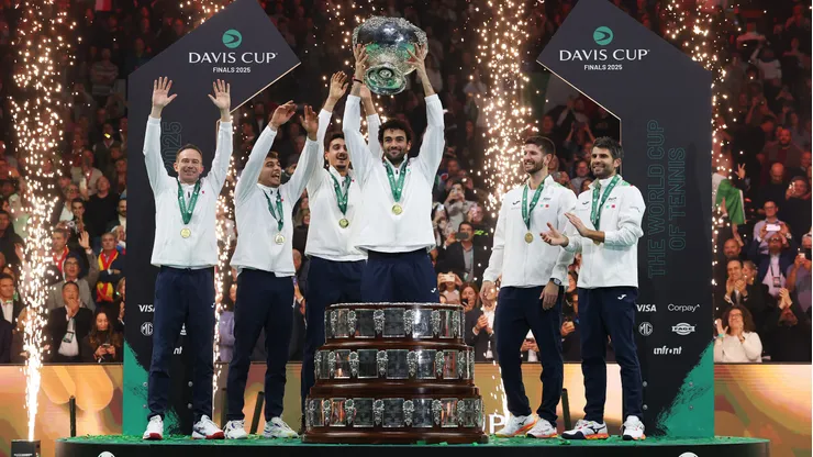 Italia vuelve a ganar la Copa Davis.