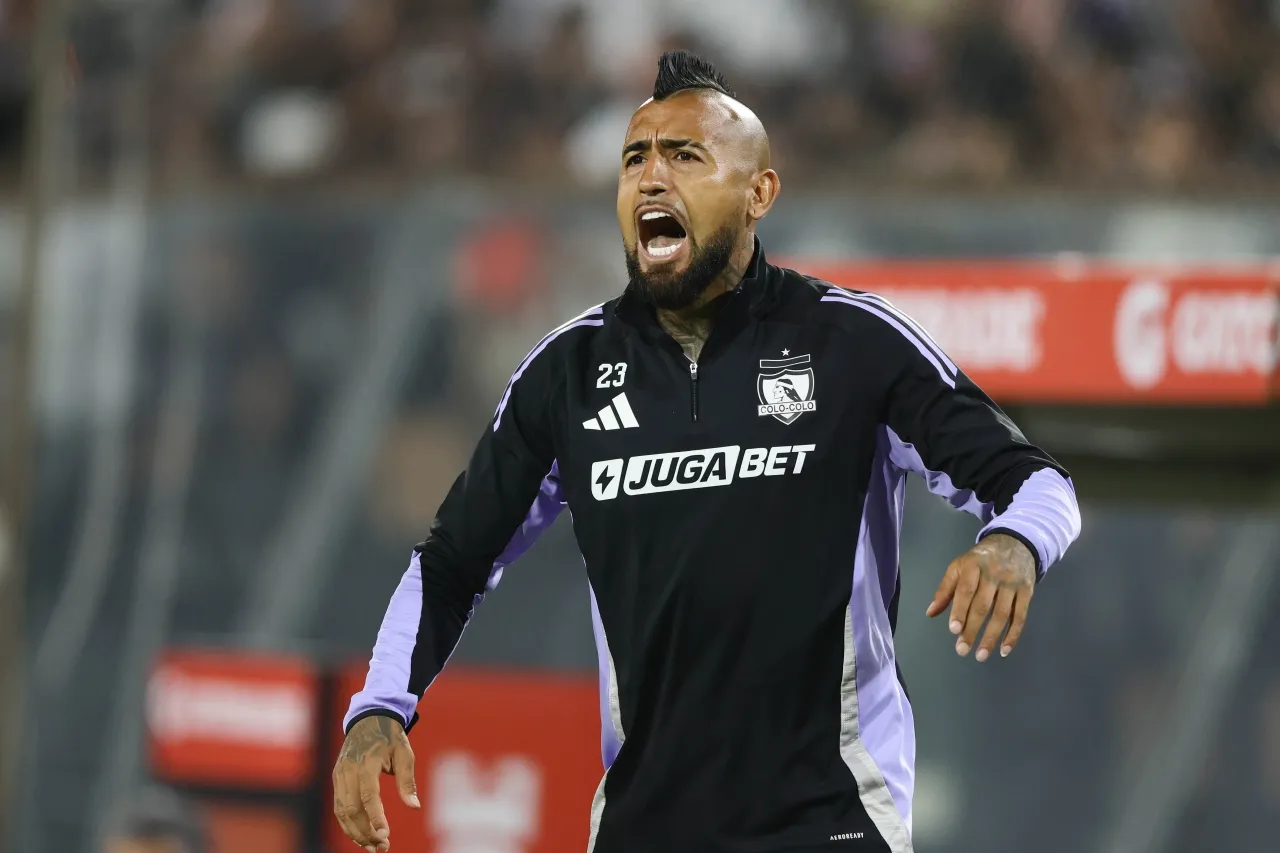Arturo Vidal suspendido en Colo Colo ante Cobresal (Photosport)