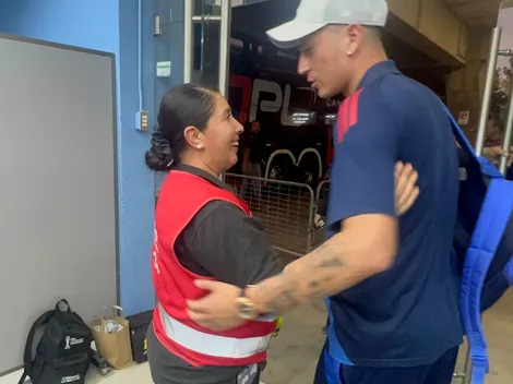 Emocionante gesto del Tucu Sepúlveda con una guardia en Rancagua