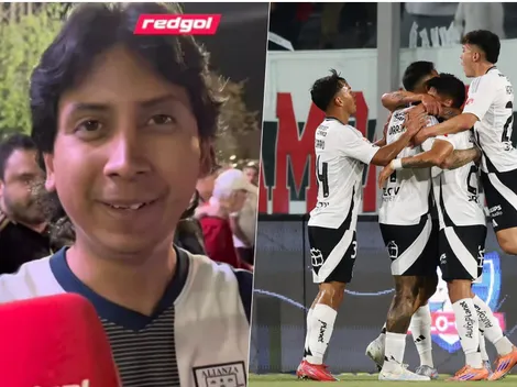 Fanático viene desde Perú a ver a Colo Colo y se enamora: "Es un crack"