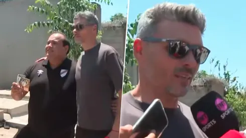 Ortiz recalcó que agradece el cariño de los hinchas albos