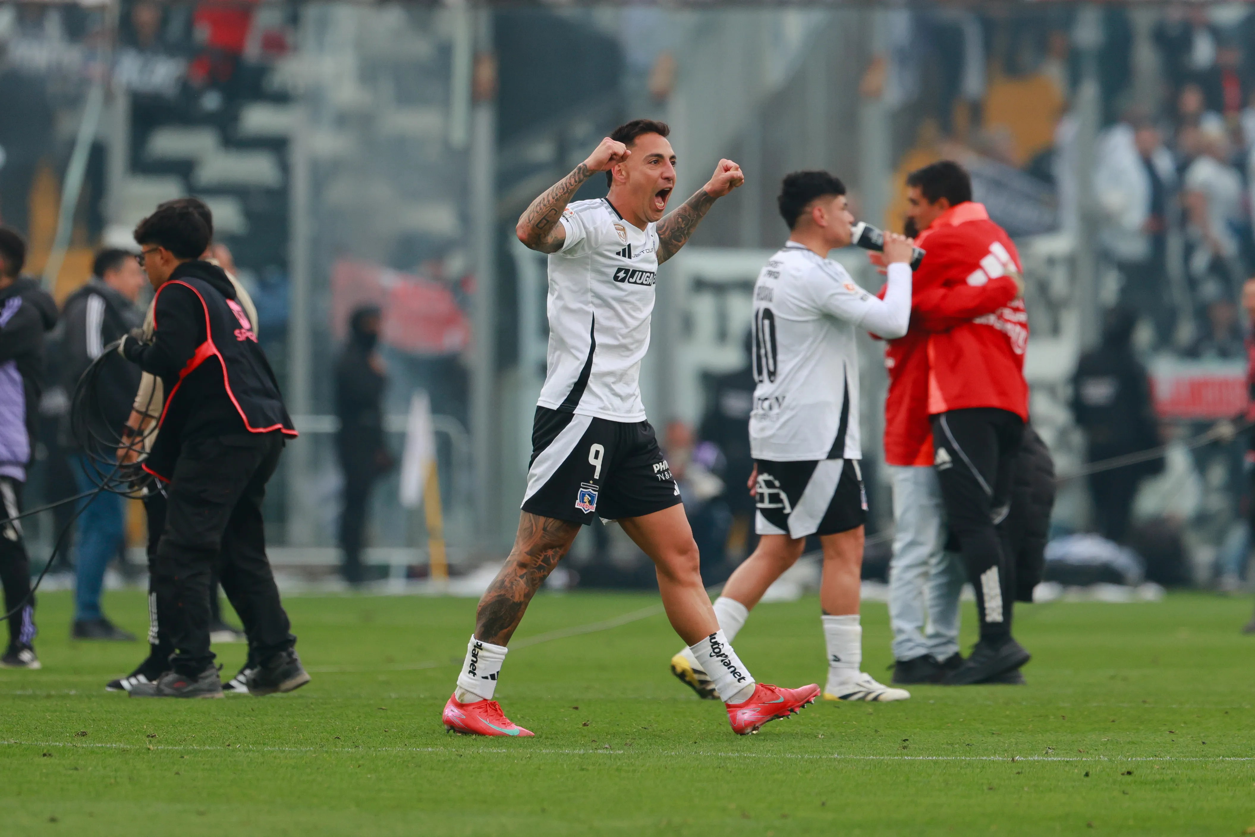 Javier Correa, otro que recibió críticas de su compatriota Carlos Gustavo de Luca. (Javier Vergara/Photosport).
