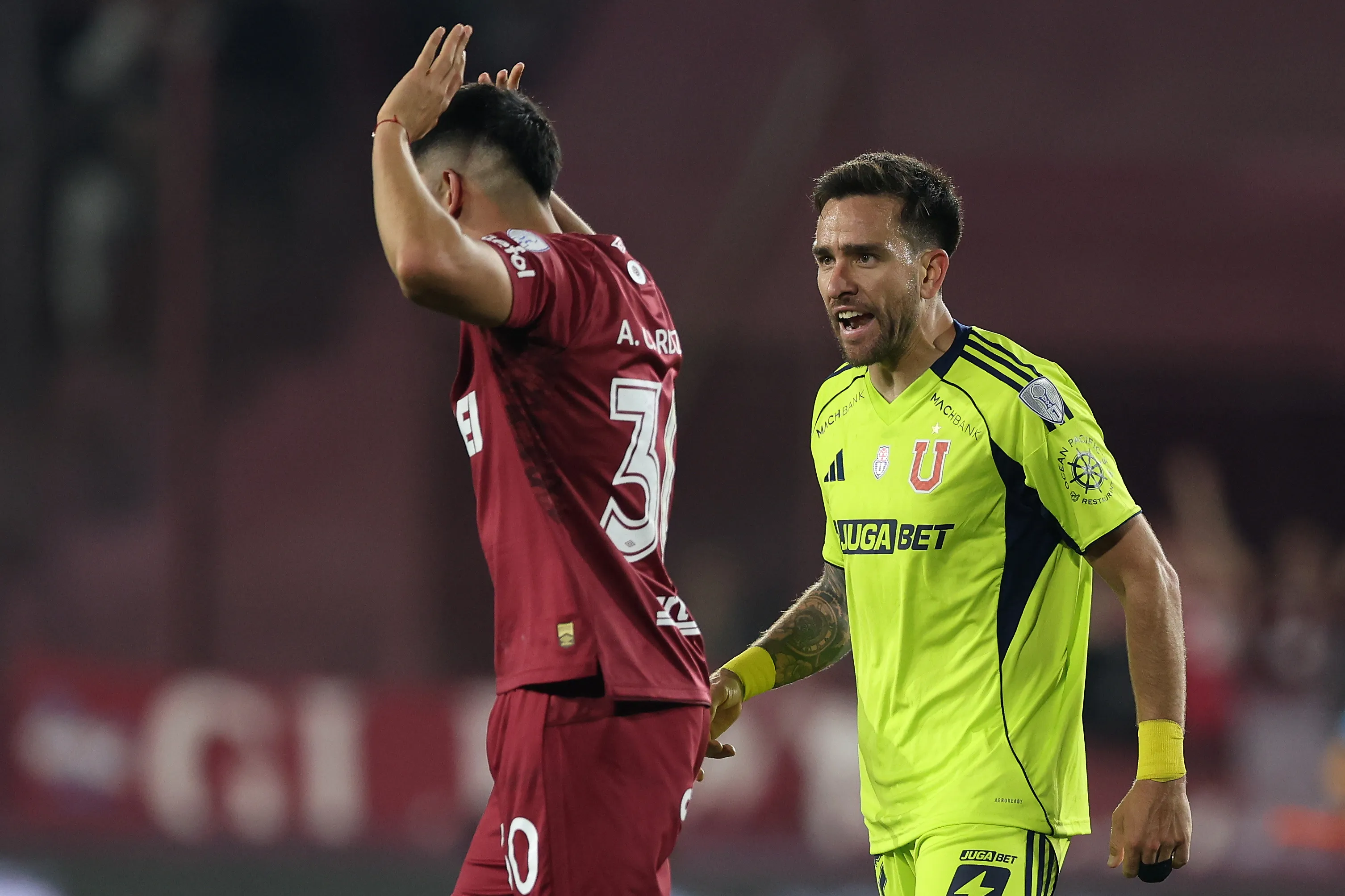 La U todavía tiene la espinita de los polémicos cobros contra Lanús. Foto: Luciano Gonzalez/UNAR/Photosport