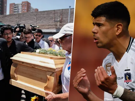 Cortado pero colocolino: El gesto de Pavez en ceremonia de Chamaco Valdés