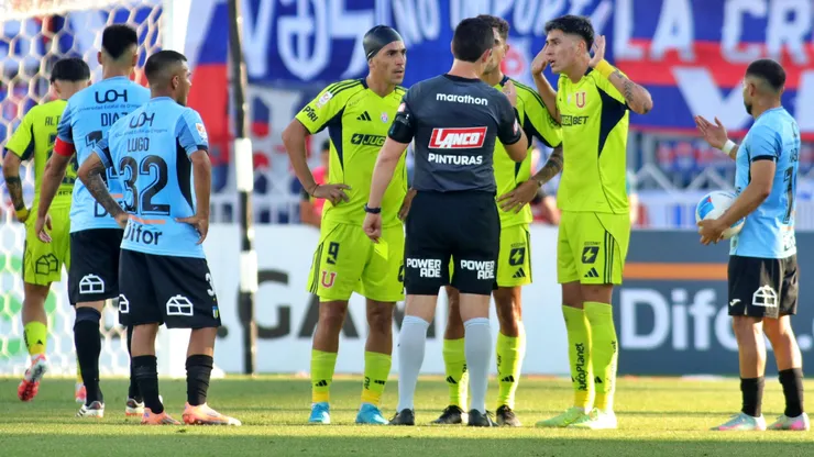 Matías Sepúlveda fue expulsado en la victoria de la U ante O'Higgins.