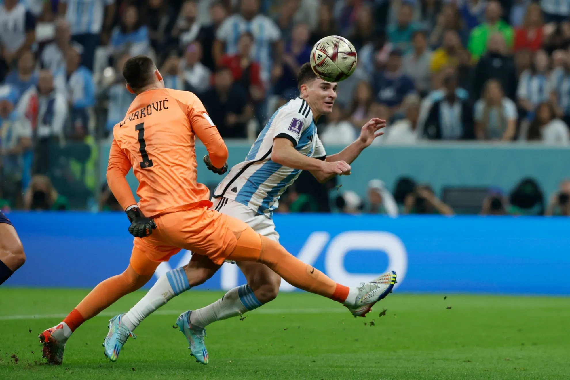 El penal de Croacia a Argentina en Qatar 2022