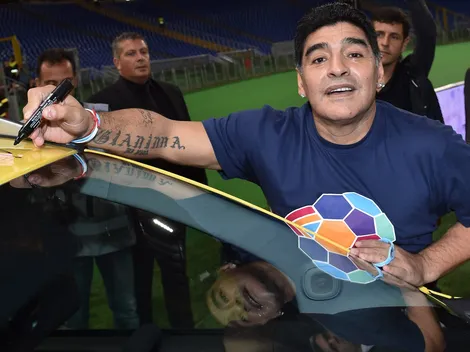 ¿Cómo y cuándo fue la última visita de Maradona a Chile?