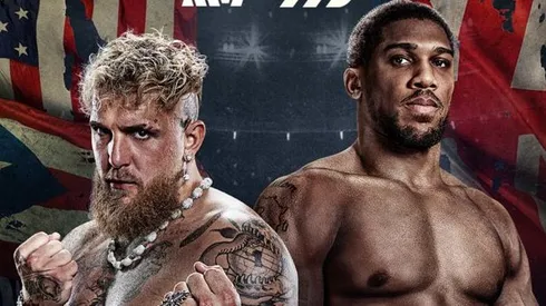 Tras suspenderse su peleacontra Gervonta Davis, Jake Paul ahora enfrentará a Anthony Joshua.