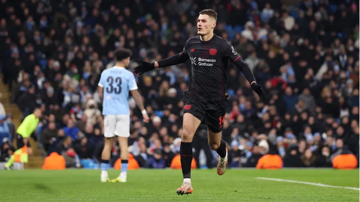 Bayer Leverkusen sorprendió al Manchester City en la Champions League.
