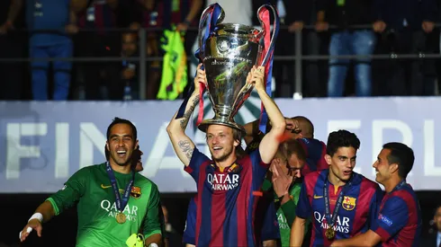Claudio Bravo fue parte del equipo del Barcelona que ganó la Champions League 2014-2015.