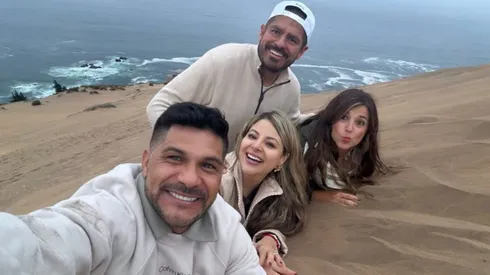 Reinaldo Navia vino a Chile con amigos mexicanos.