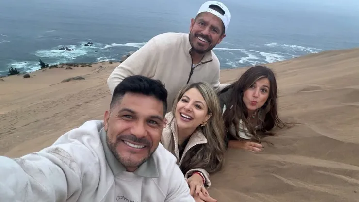 Reinaldo Navia vino a Chile con amigos mexicanos.
