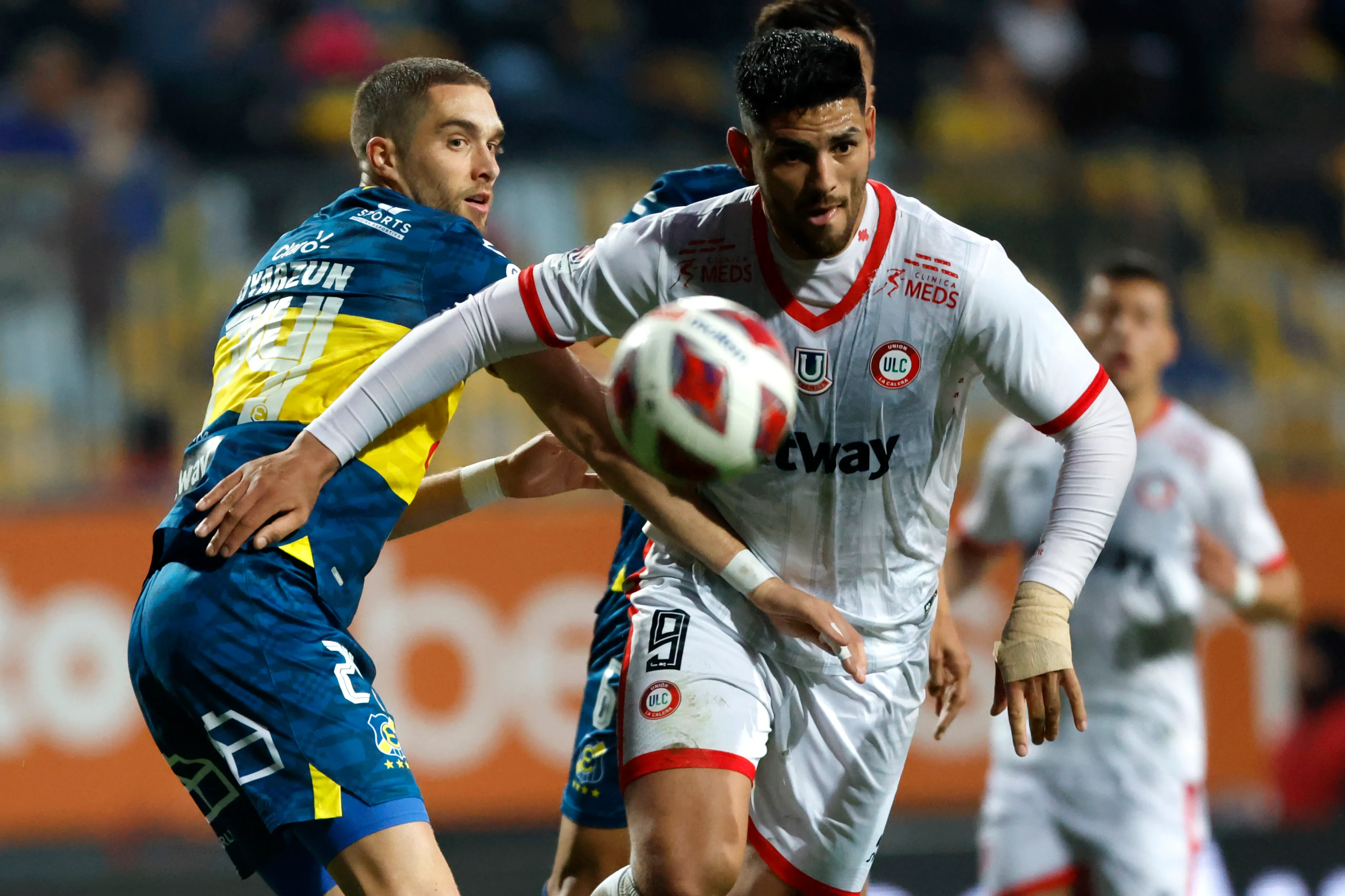 El último club en Chile de Lucas Passerini fue Unión La Calera. Foto: Andres Pina/Photosport
