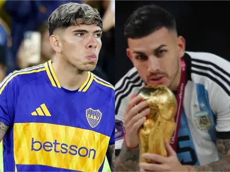 Palacios habla de su relación con campeón del mundo en Boca: "Me dice..."