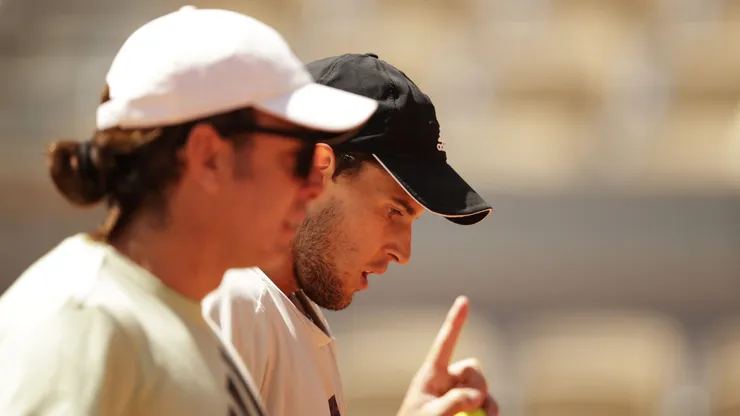 Dominic Thiem y Nicolás Massú trabajaron juntos por cuatro años.