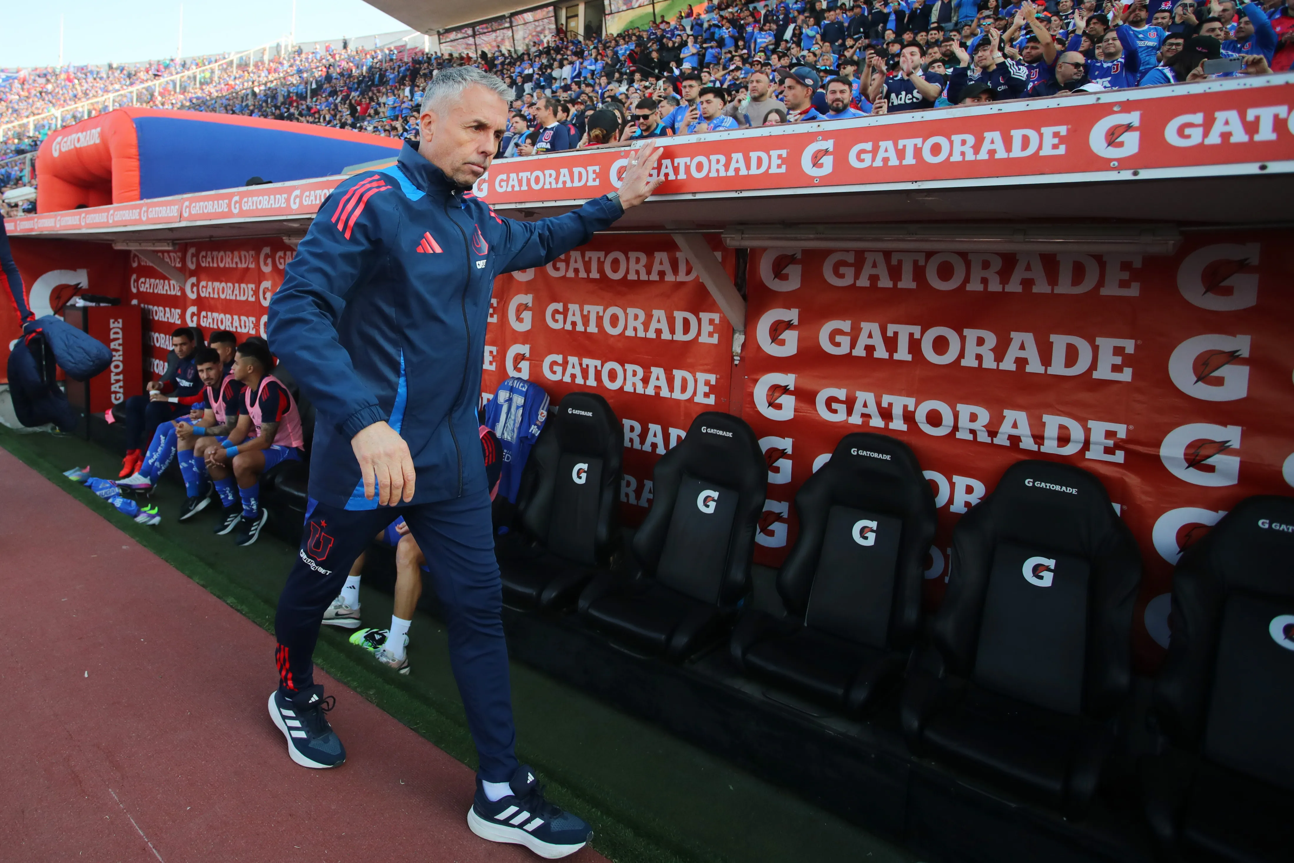 Gustavo Álvarez podría vivir su último partido en el Estadio Nacional. Foto: Jonnathan Oyarzun/Photosport